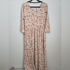 JessaKae floral maxi dress with pockets